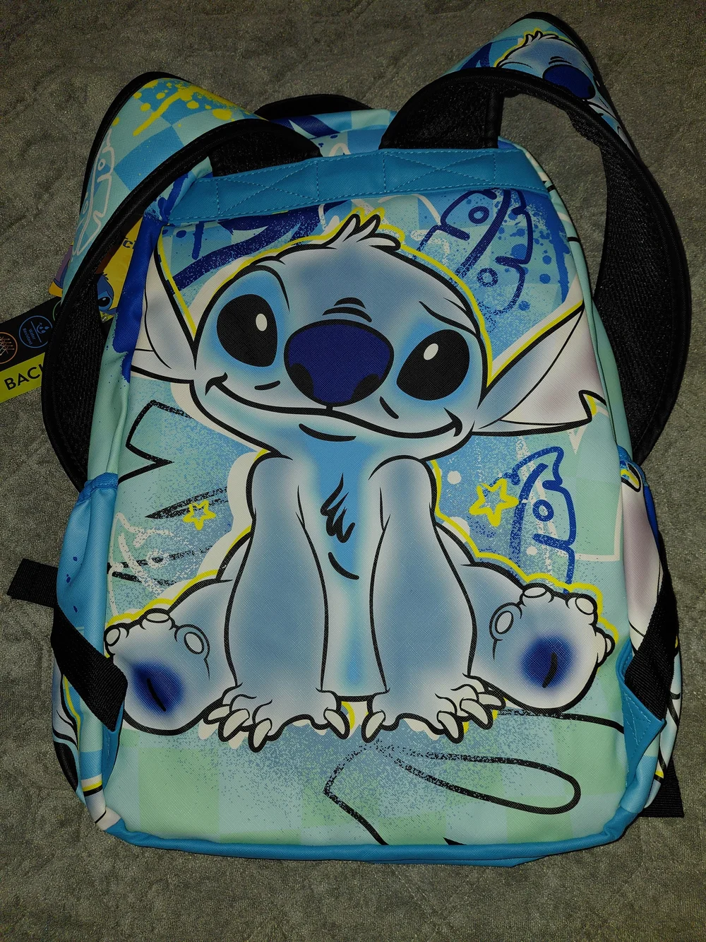 Disney Stitch Leather Backpack